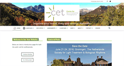 Desktop Screenshot of cet.org