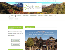 Tablet Screenshot of cet.org