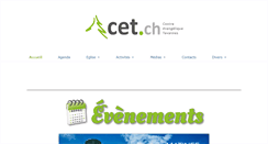 Desktop Screenshot of cet.ch