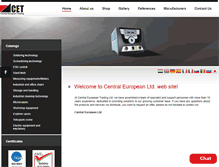 Tablet Screenshot of cet.hu